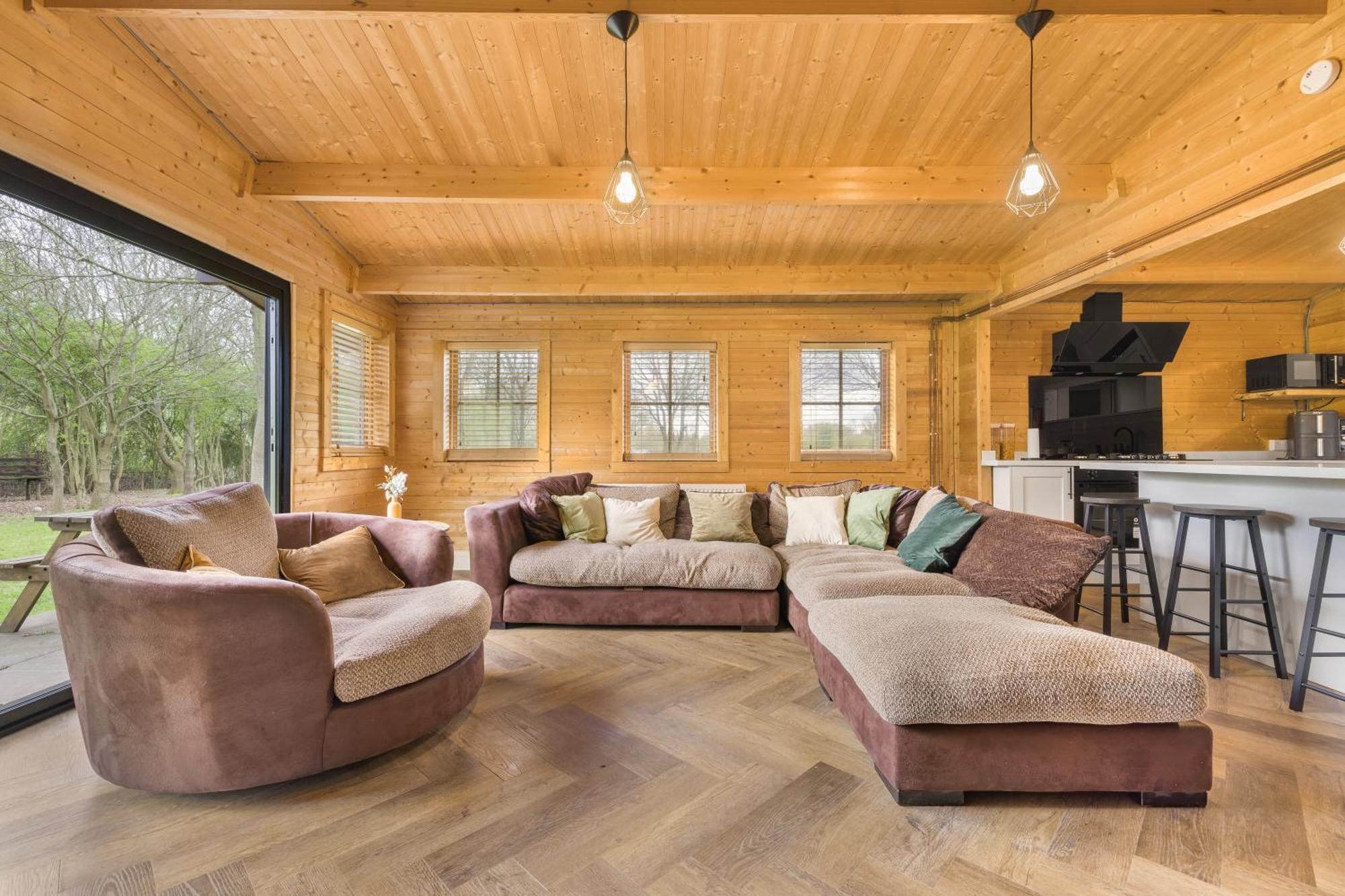 Cabin In The Countryside Sible Hedingham Экстерьер фото
